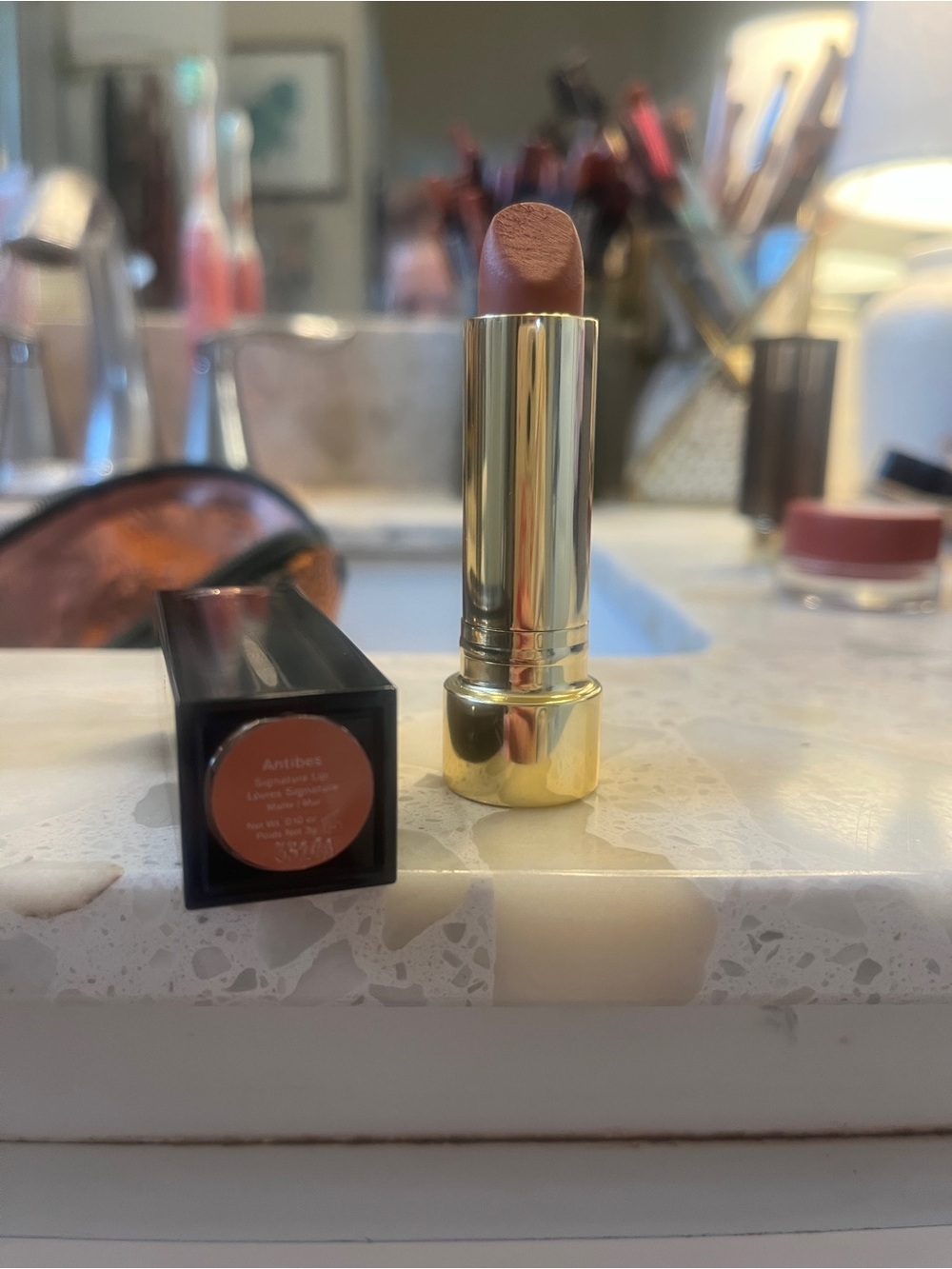 Antibes Creamy Lipstick — Warm Brown Shade Antibes
